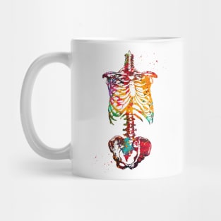 Skeleton Torso Mug